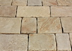 «Староанглийский тротуарный камень песчаник» окатанный серо-коричневый